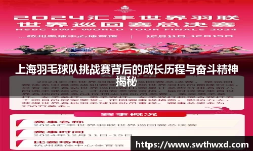 上海羽毛球队挑战赛背后的成长历程与奋斗精神揭秘